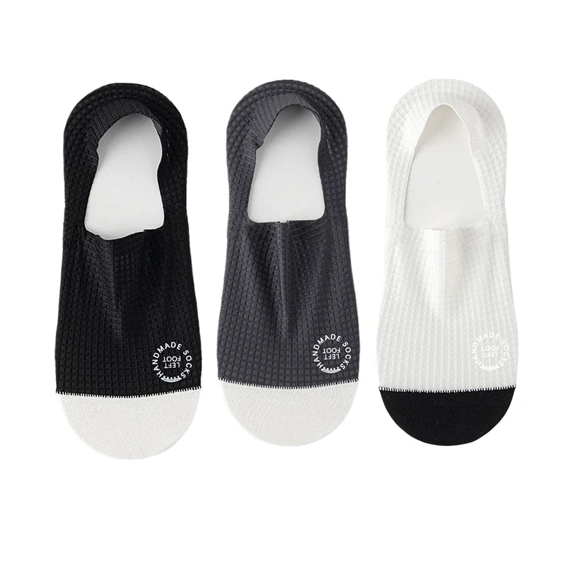 Cotton Blend Low Cut Breathable Invisible Socks