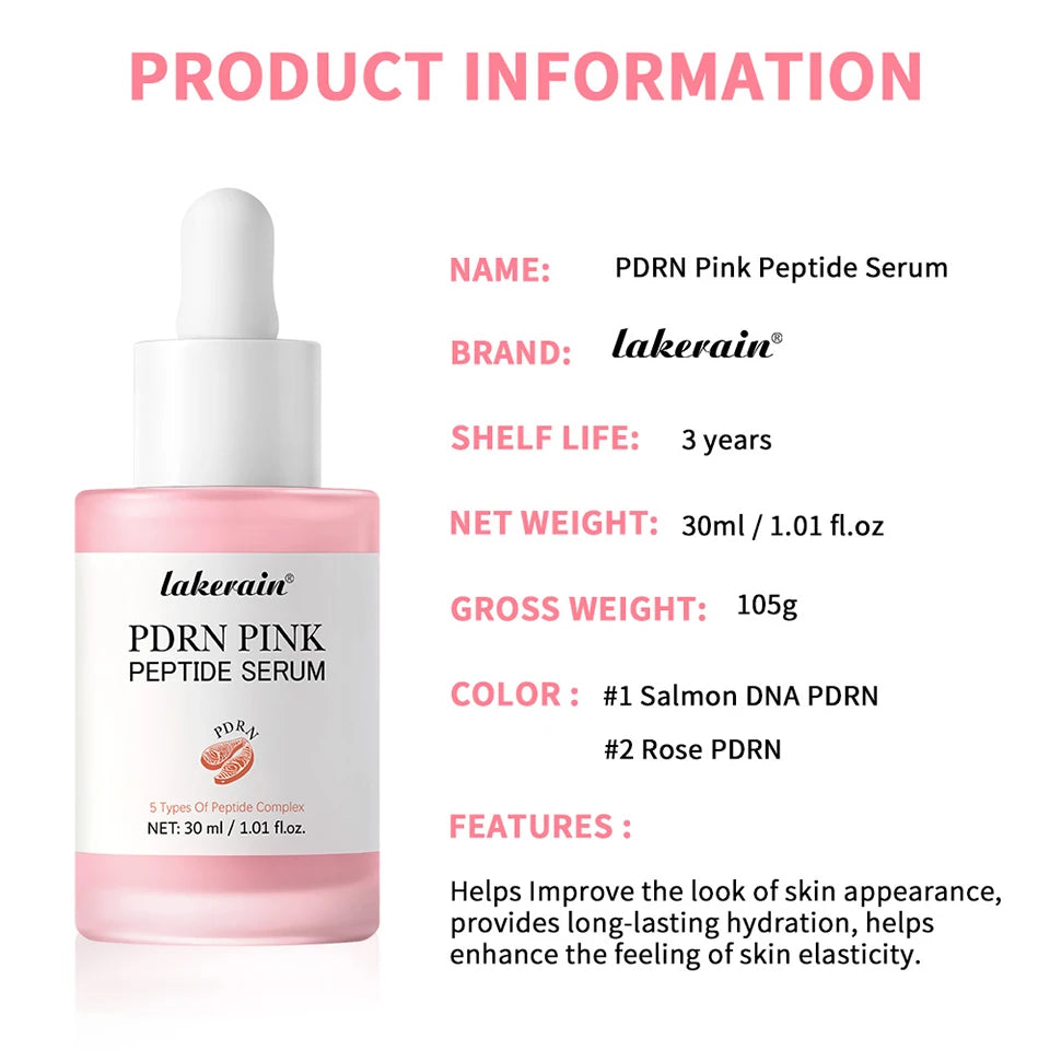 Pore Refining Toner Pads and Peptide Facial Serum Skin Care Set