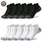 Polyester Blend Casual Ankle Socks For Men