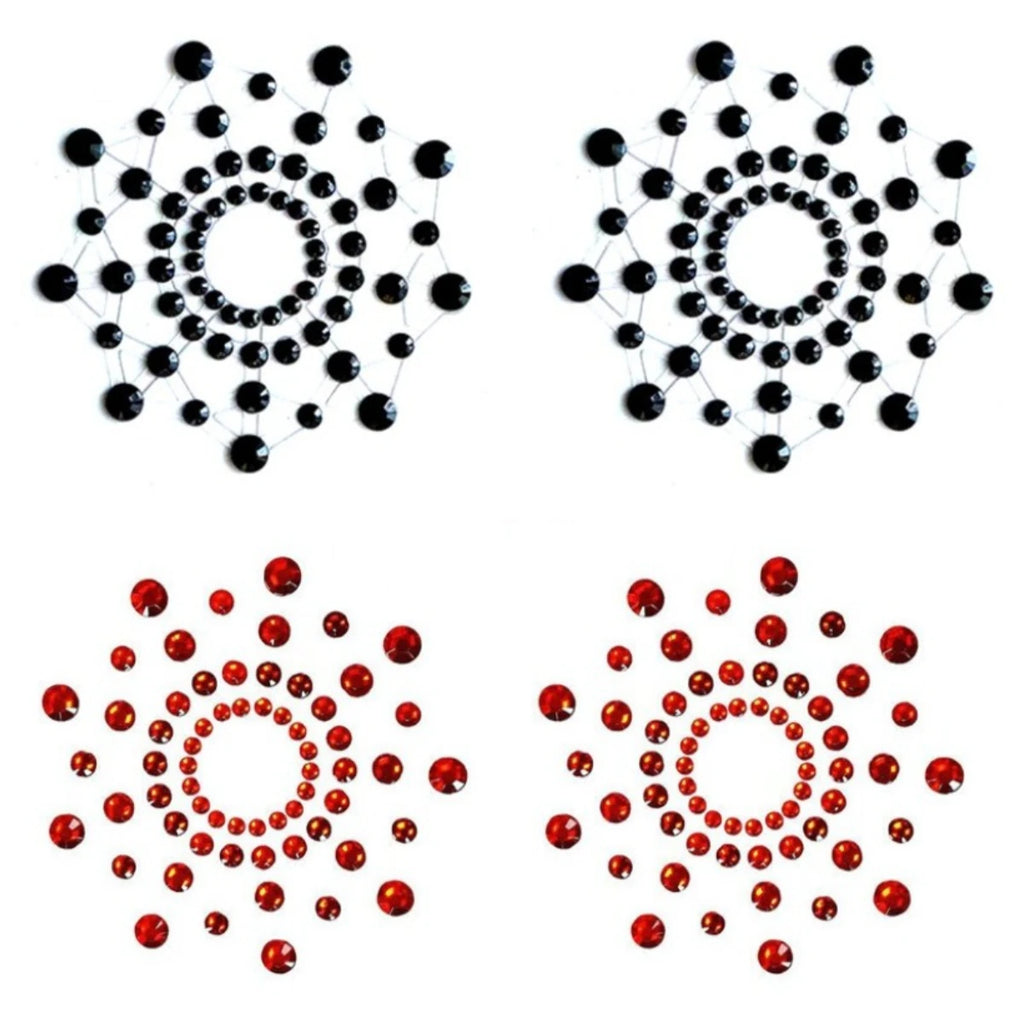 Silicone Rhinestone Nipple Covers