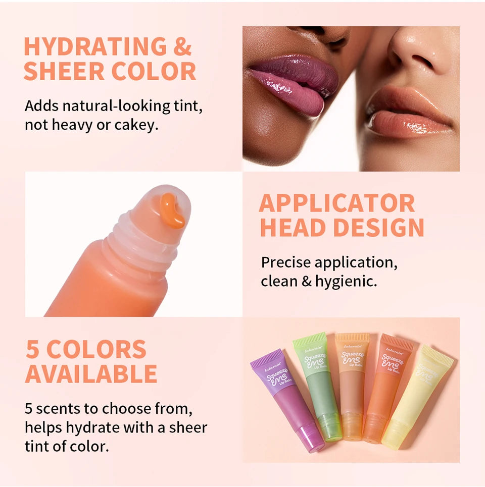 Tinted Moisturizing Lip Balm For Dry Chapped Lips