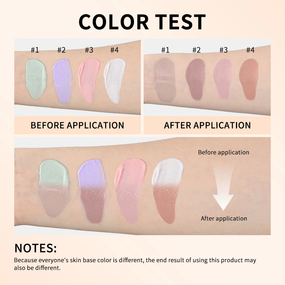 Color Changing Liquid Foundation Moisturizing Base Makeup - 5