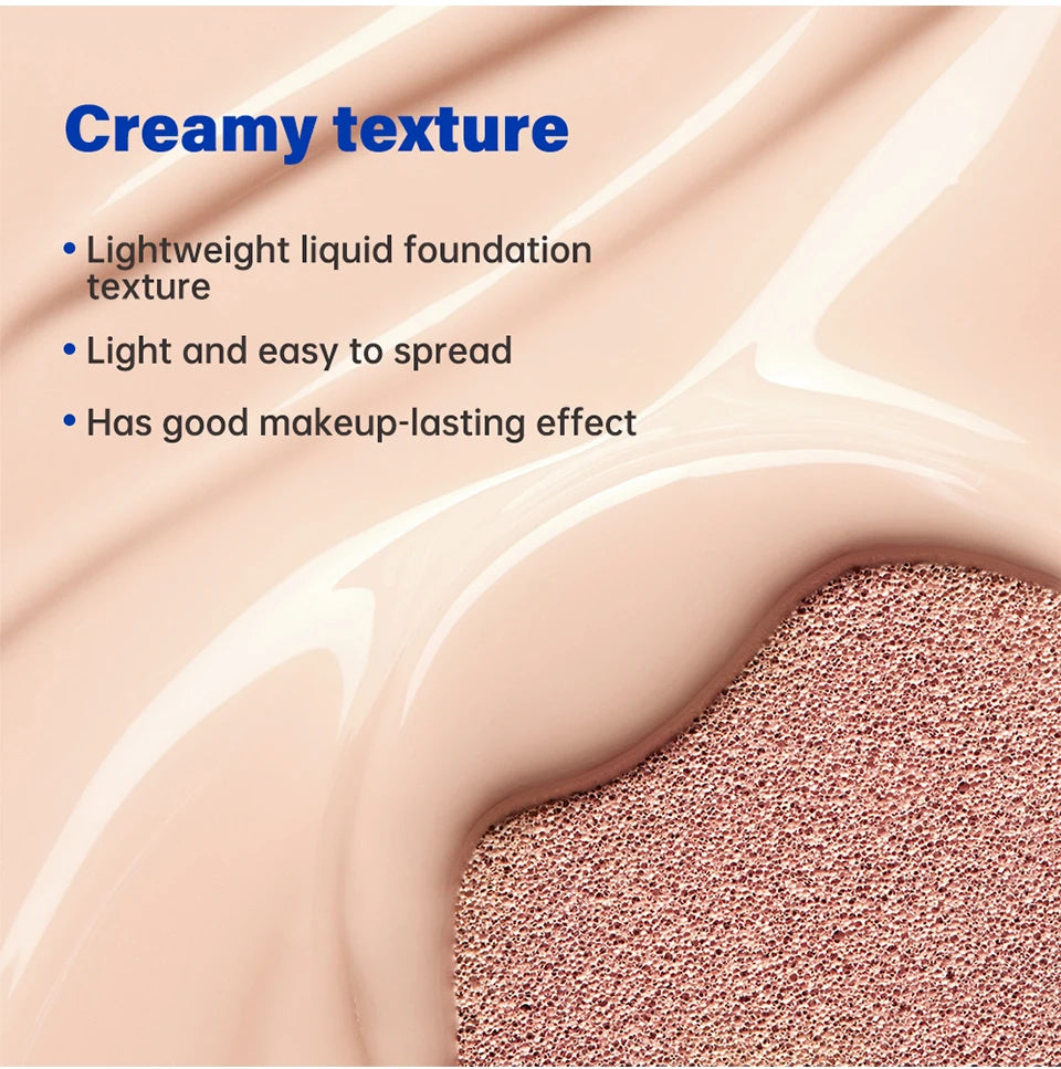 Cushion Foundation Cream Sun Protection Waterproof Makeup