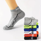 Cotton Polyester Blend Breathable Ankle Sports Socks
