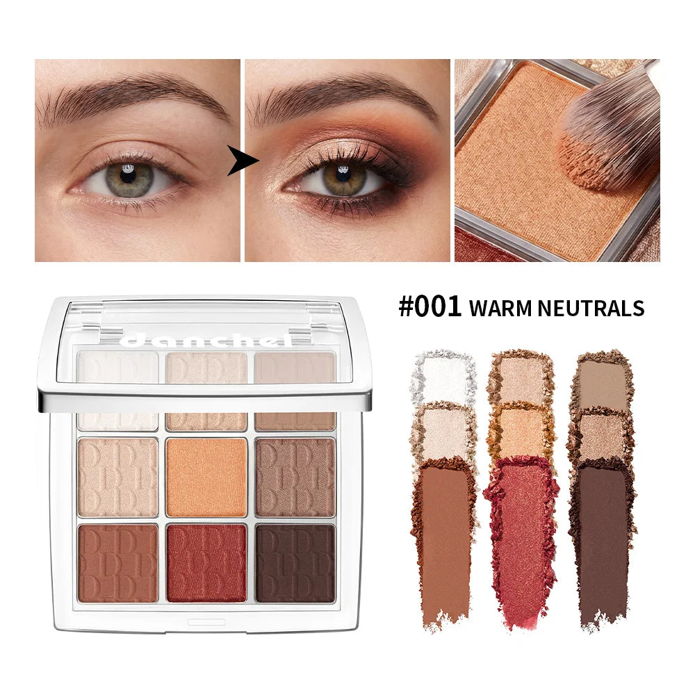 Nine Color Eyeshadow Powder Palette
