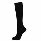 Nylon Spandex Elastic Compression Socks High Tube