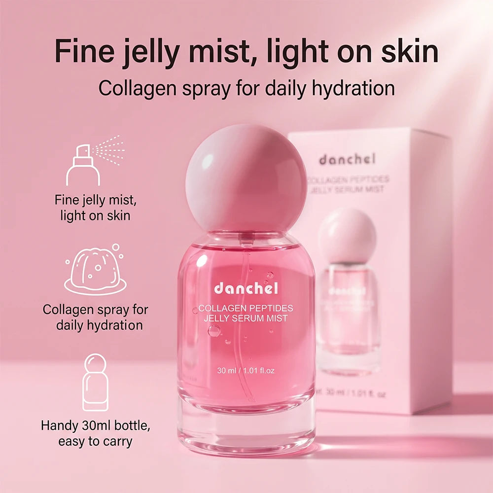 Collagen Peptide Jelly Serum Mist Deep Hydrating Facial Spray - 2