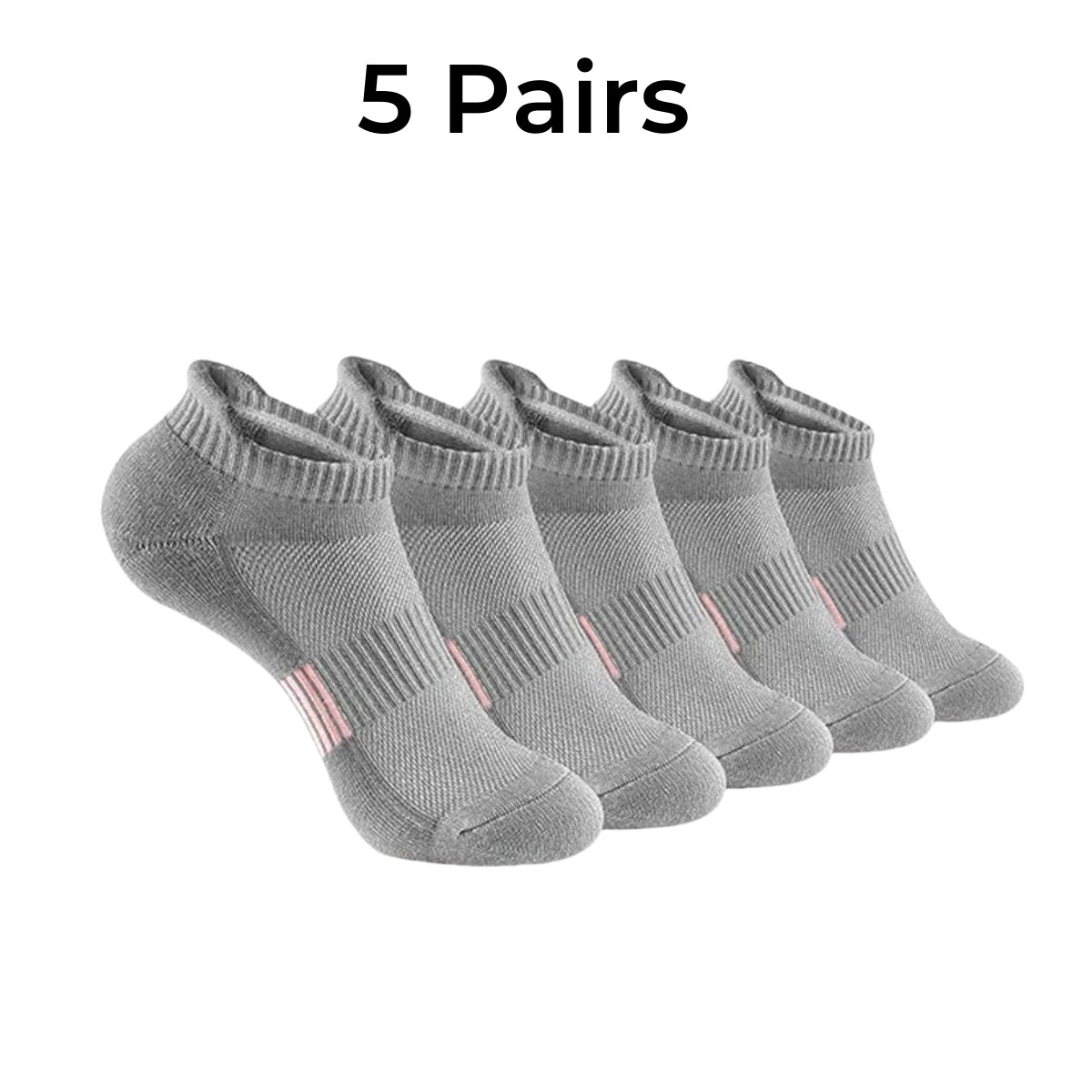 Polyester Elastane Athletic Ankle Socks - 11