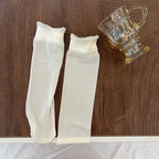 Polyester Elastane Lace Mid Tube Socks
