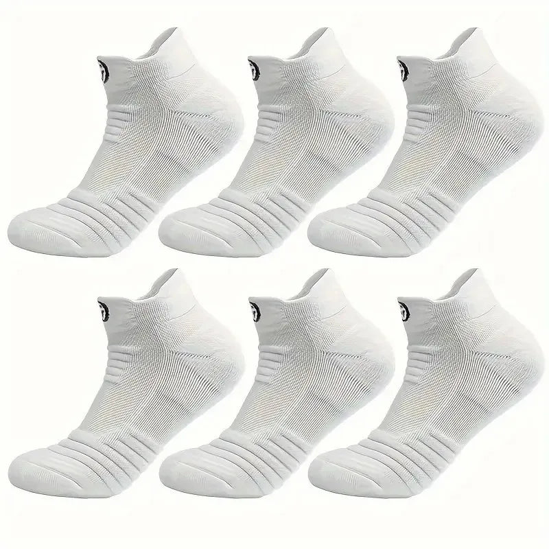 Polyester Spandex Athletic Ankle Socks