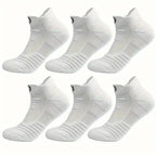 Polyester Spandex Athletic Ankle Socks