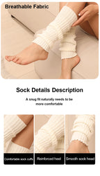 Polyester Knit Leg Warmers for Women