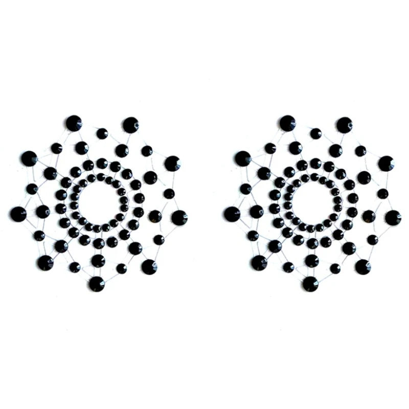 Silicone Rhinestone Nipple Covers