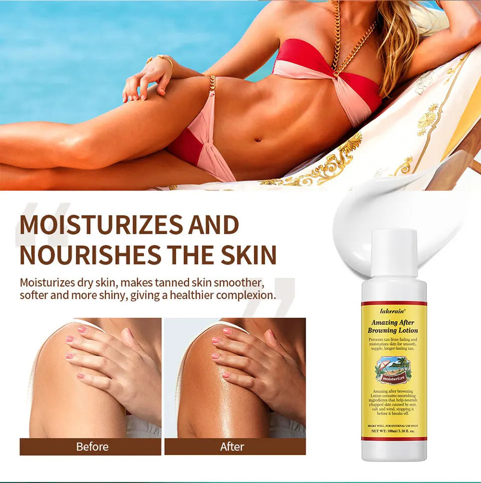 Sunless Tanning Body Lotion Liquid Bronzer