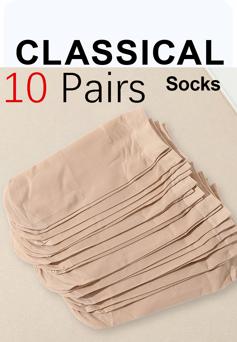 Polyester Elastane Blend Women Casual Mid Length Solid Color Socks