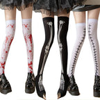 Nylon Knee High Novelty Halloween Stockings