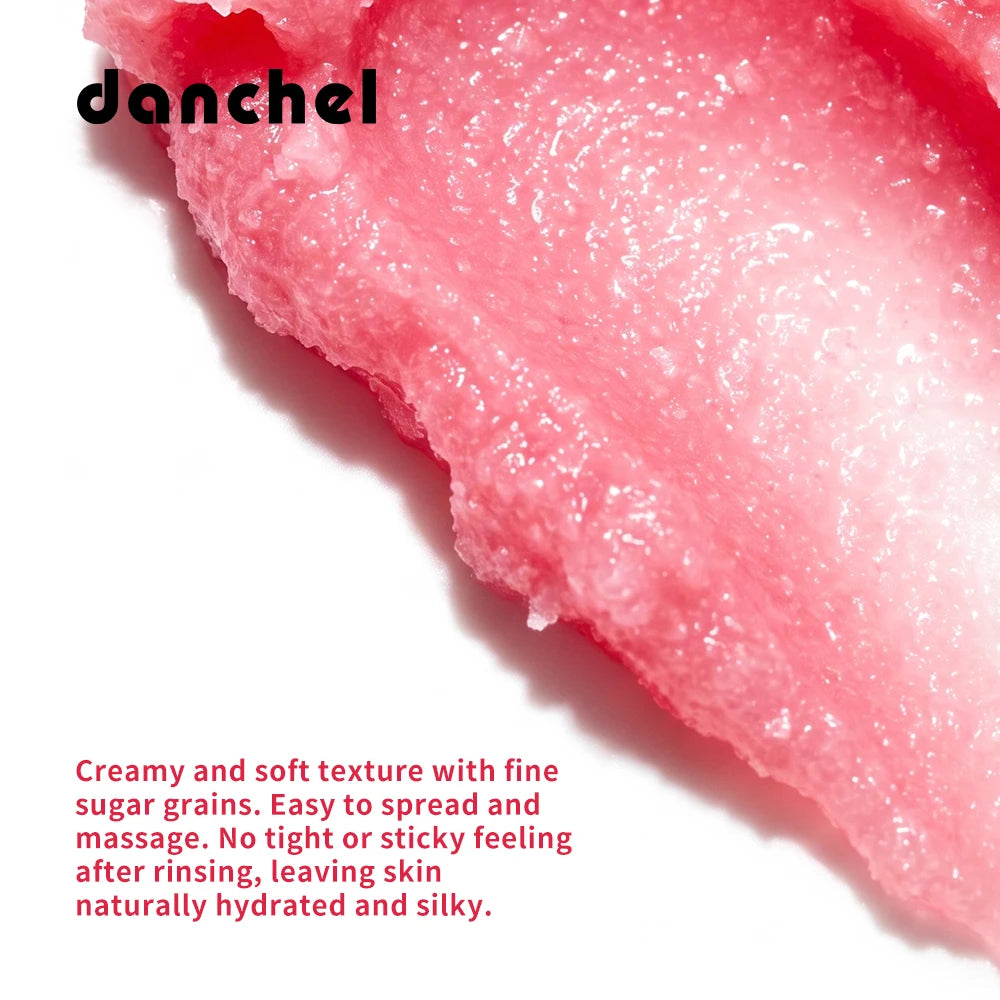 Raspberry Vanilla Sugar Body Scrub Exfoliating Cream - 6