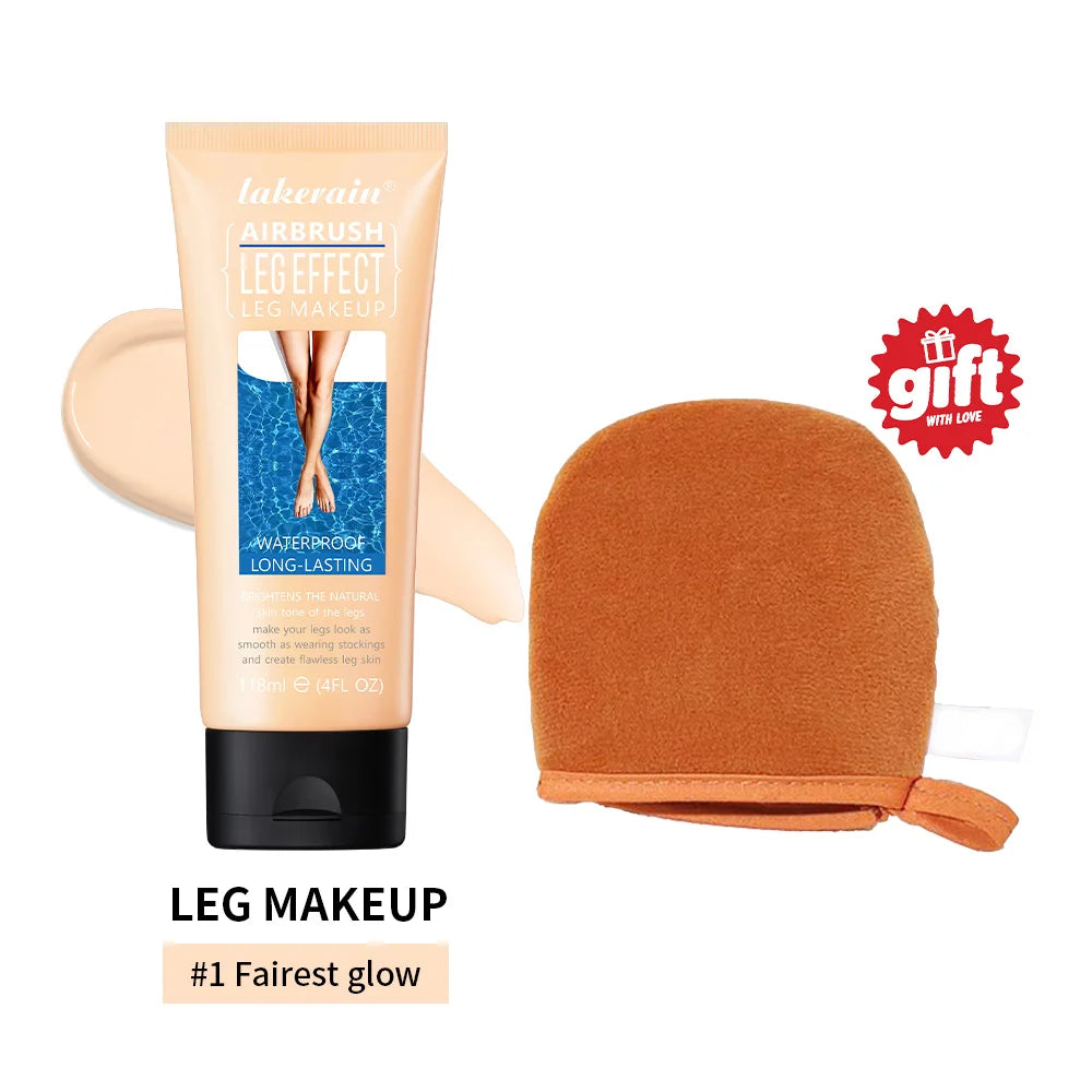Waterproof Liquid Leg Foundation And Body Concealer With Applicator
