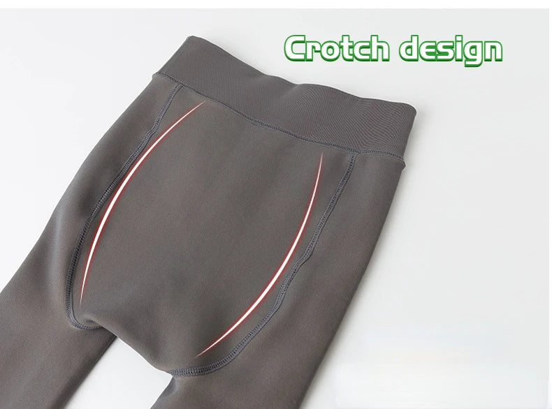 Fleece Lined Elastic Thermal Tights