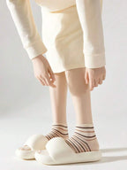 Polyester Blend Casual Cartoon Ankle Socks 5 Pack