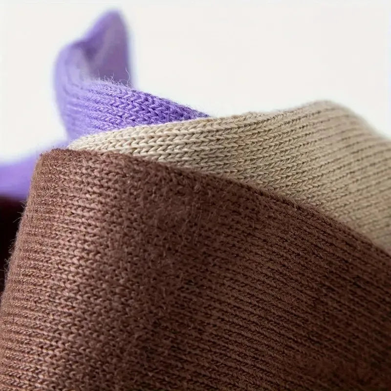 Polyester Elastane Knitted Calf Socks