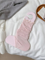 Cotton Ruffled Leg Warmers Slouch Socks