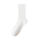 Polyester Elastane Women Mid Tube Casual Socks