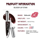 Matte Blood Effect Lip Stain Waterproof Long Lasting Lip Tint