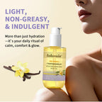 Vanilla Scented Moisturizing Body Oil for Dry Skin Hydration