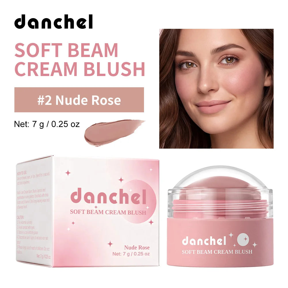 Cream Blush Makeup Pigmented Smooth Blendable Face Color - 24