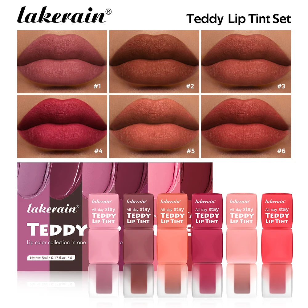 Matte Liquid Lip Tint Waterproof Long Lasting Lip Color