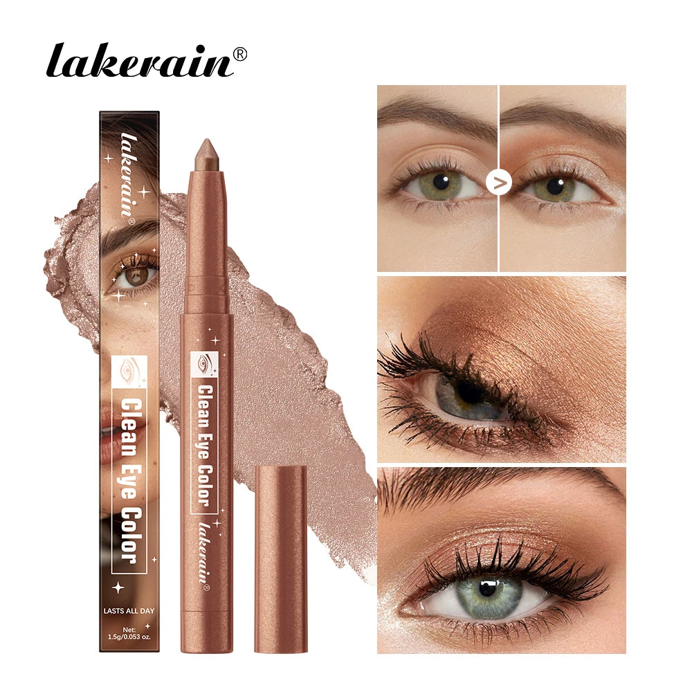 Waterproof Shimmer Eyeshadow Pencil Creamy Stick - 1