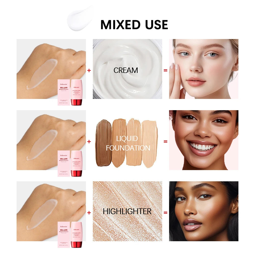 Matte Makeup Setting Primer Powder and Balm Set