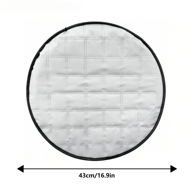 Reflective Aluminum Foil Car Steering Wheel Sun Shade Cover - 13