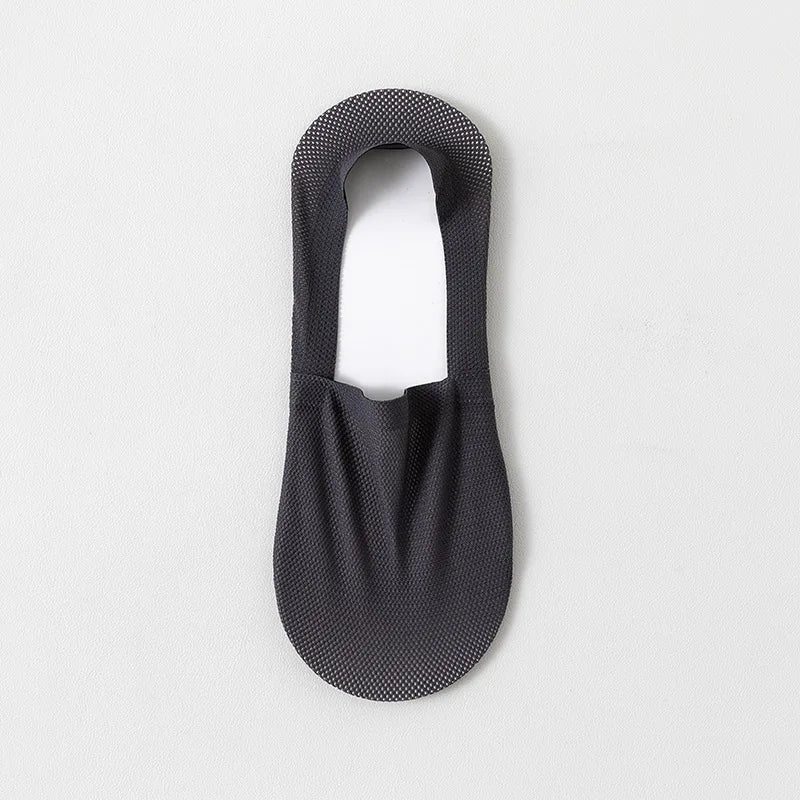 Men Cotton Blend Low Cut Invisible Socks