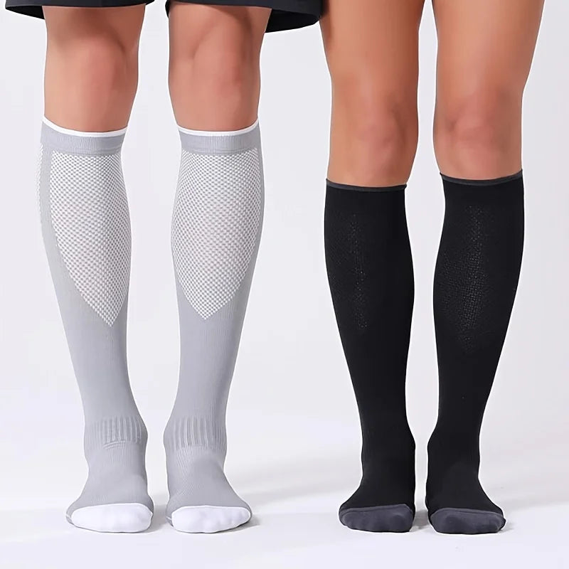 Nylon Polyester Compression Socks 20 30mmHg Circulation Support
