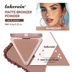 Matte Bronzer Powder Face Contour Makeup