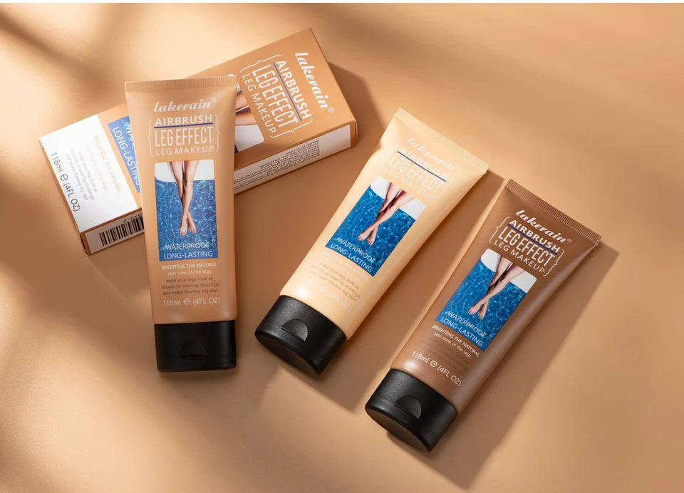 Waterproof Liquid Leg Foundation And Body Concealer With Applicator