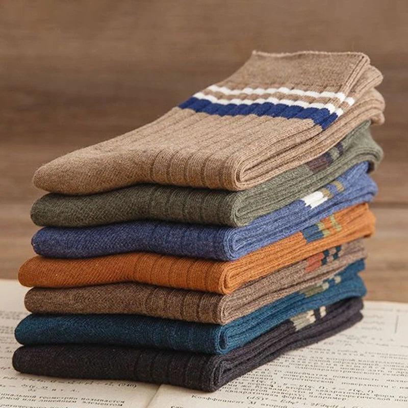Polyester Elastane Blend Crew Socks - 2