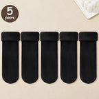 Thickened Thermal Women Socks Polyester Spandex Blend