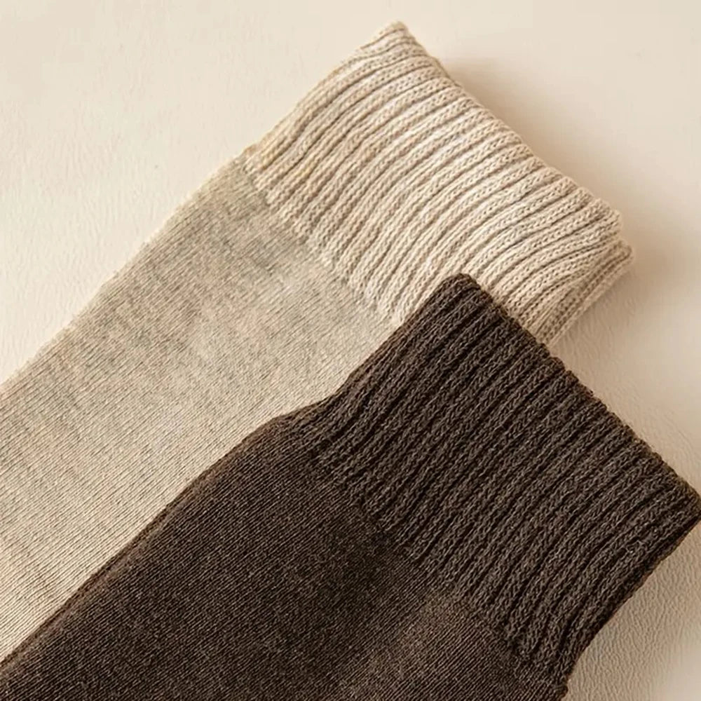 Thick Polyester Spandex Knit Winter Stockings - 4