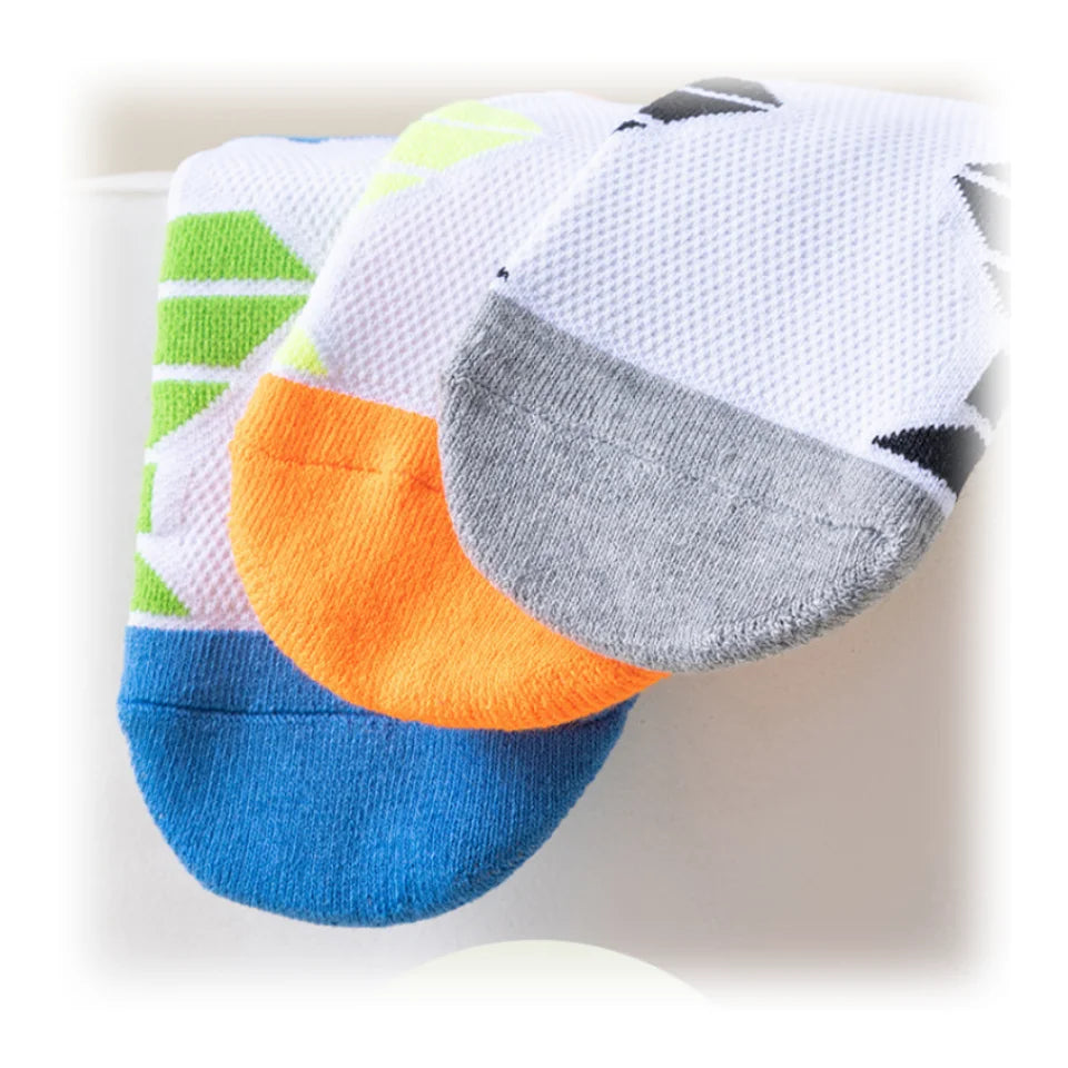 Nylon Polyester High Tube Athletic Sports Socks