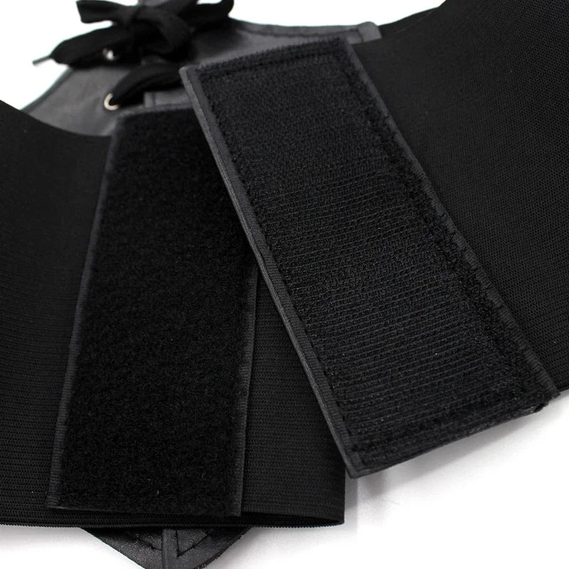 Synthetic Leather Waist Cincher Corset Belt