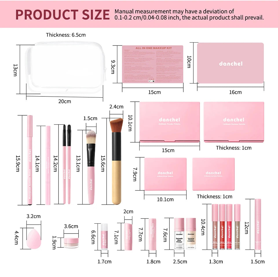 All In One Professional Makeup Cosmetic Set With Tools