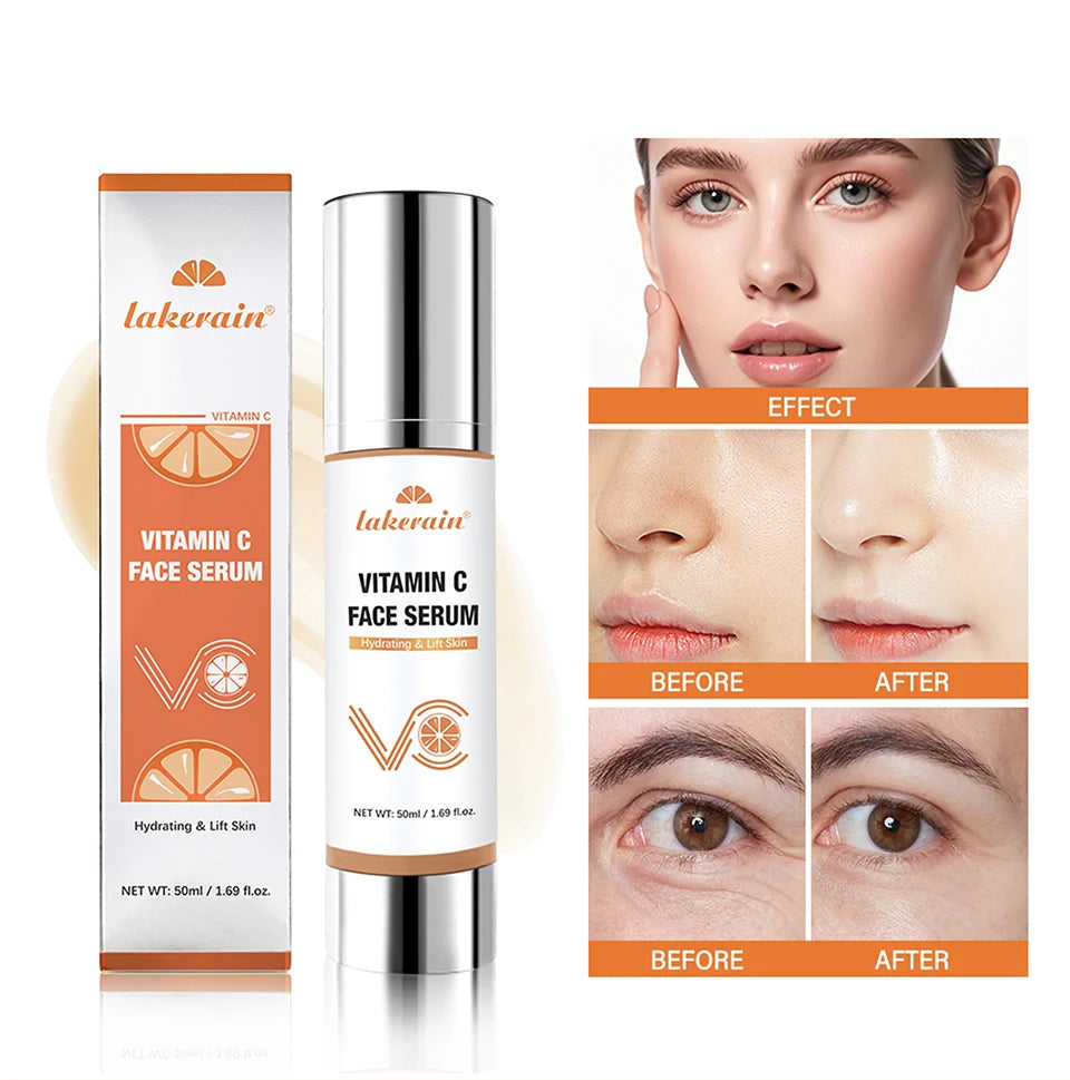 Vitamin C Face Serum Moisturizing Brightening Skin Care Essence - 9