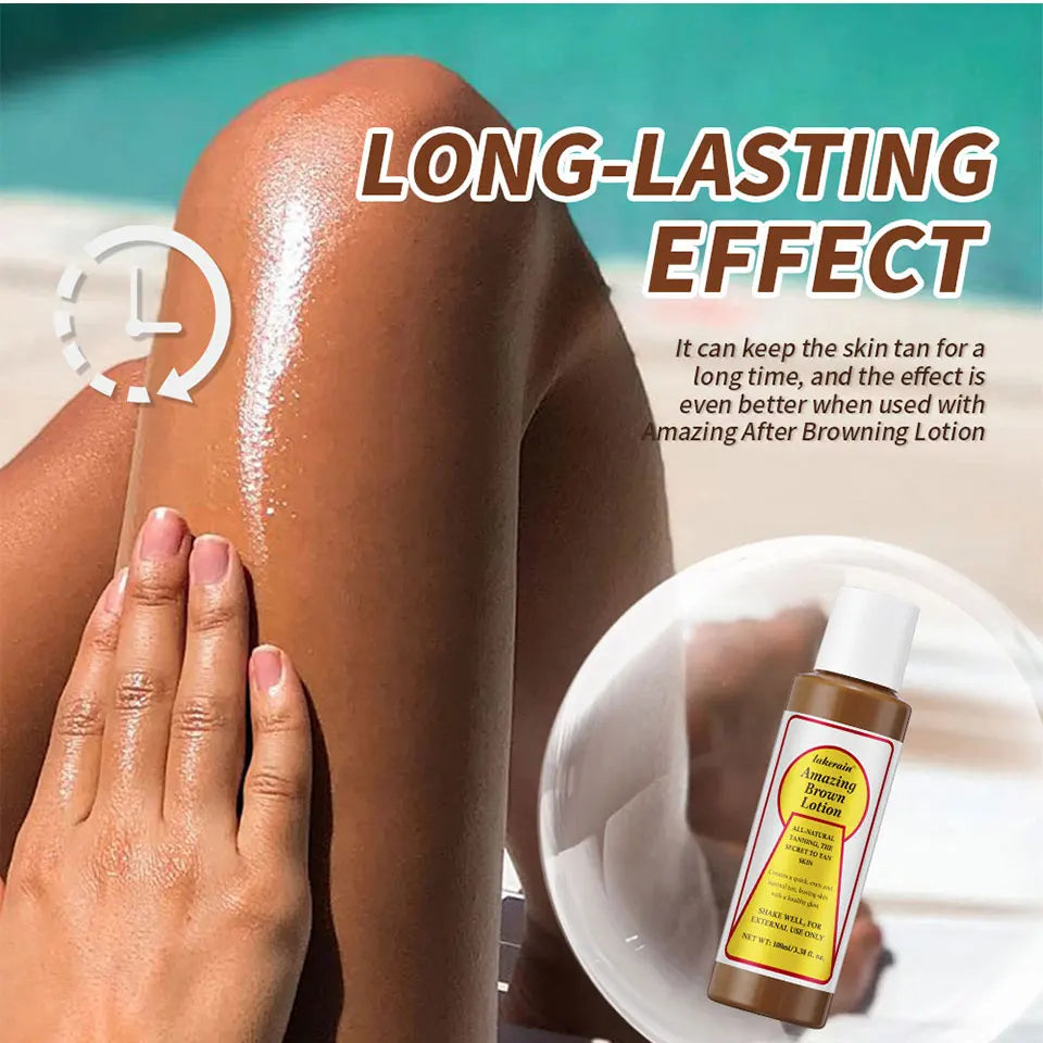 Sunless Tanning Body Lotion Liquid Bronzer - 10
