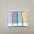 4 Piece PE Material Travel Toiletry Bottle Set