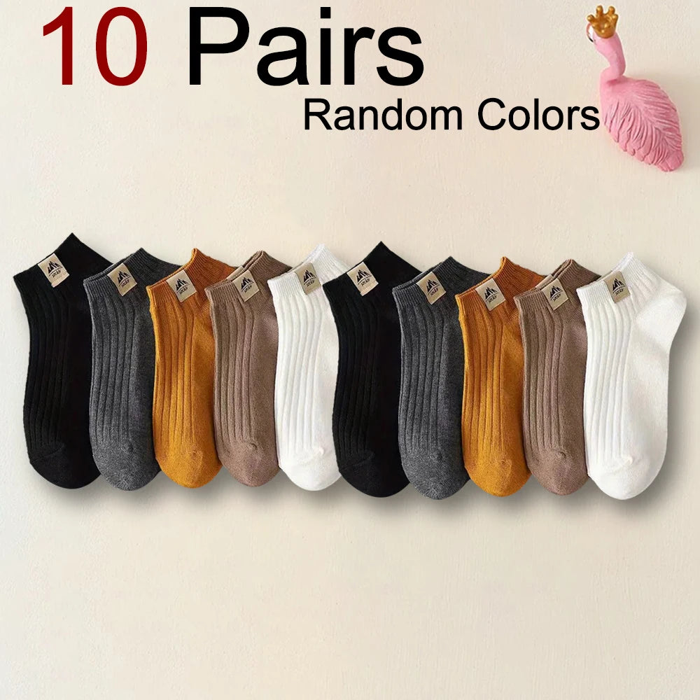 Polyester Spandex Ankle Socks Breathable Sports Casual Footwear