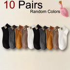 Polyester Spandex Ankle Socks Breathable Sports Casual Footwear