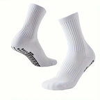 Polyester Elastane Anti Slip Sports Socks